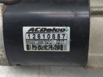 2008-2015 Cadillac Cts Car Starter Motor Solenoid OEM P/N:M000T35875ZC 12610857 Fits Fits 2008 2009 2010 2011 2012 2013 2014 2015 OEM Used Auto Parts