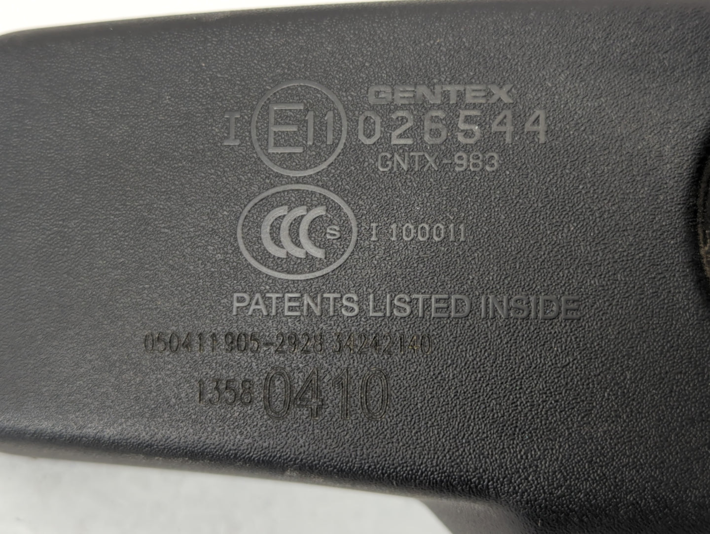 2011 Cadillac Cts Interior Rear View Mirror Replacement OEM P/N:E11026544 Fits OEM Used Auto Parts - Oemusedautoparts1.com