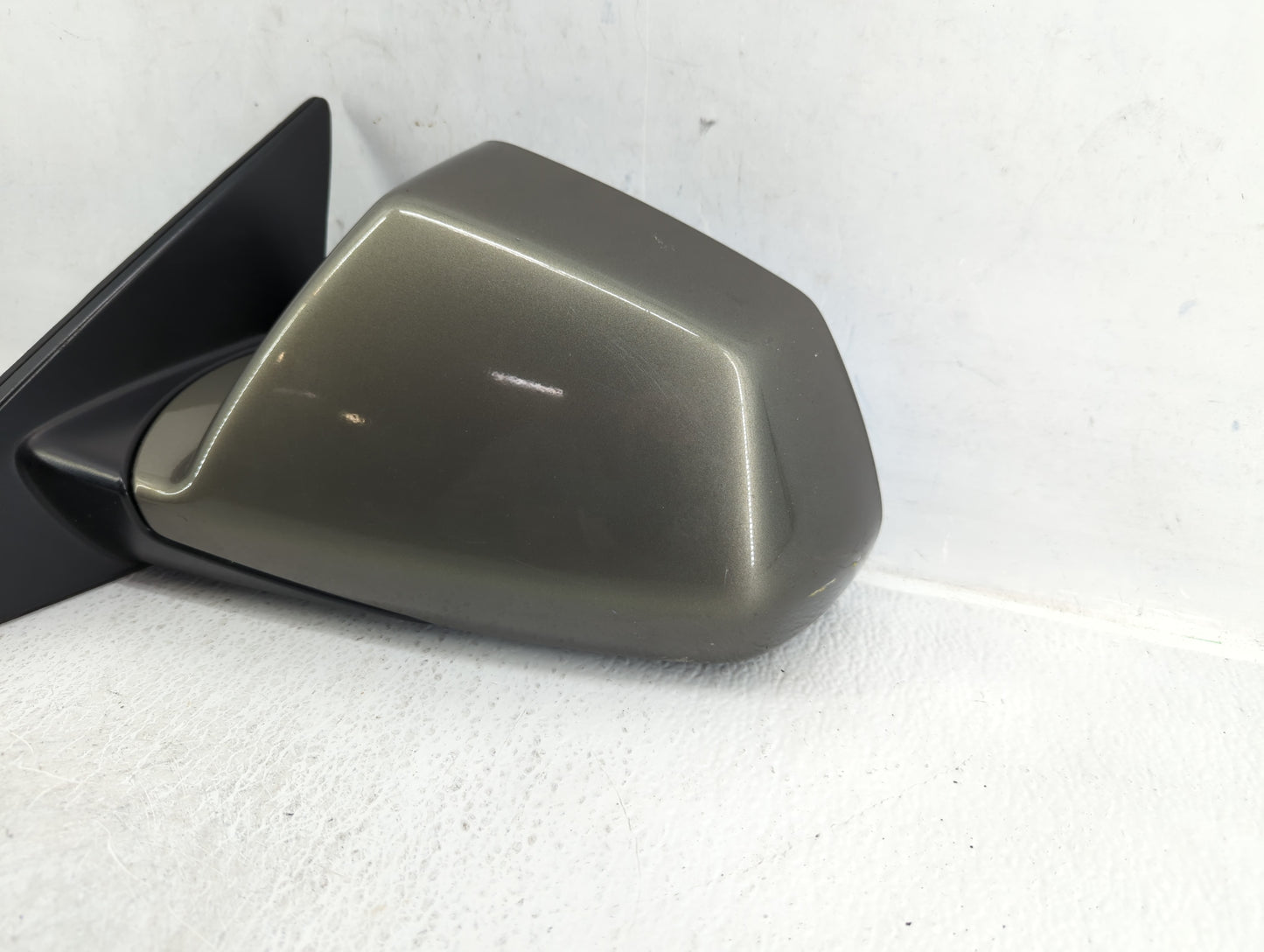 2008-2014 Cadillac Cts Driver Left Side View Manual Door Mirror Grey - Oemusedautoparts1.com