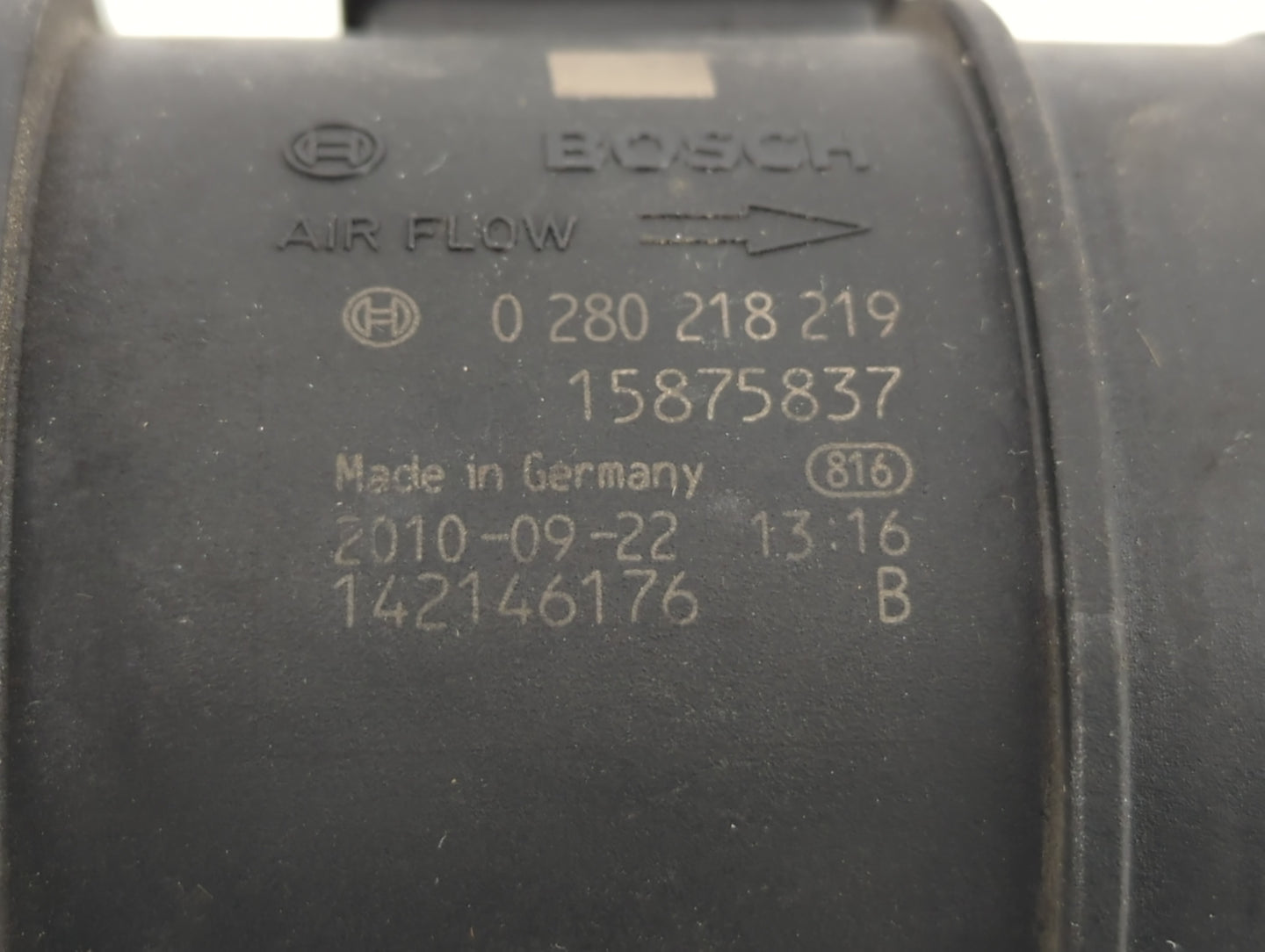 2008-2011 Cadillac Cts Mass Air Flow Meter Maf - Oemusedautoparts1.com