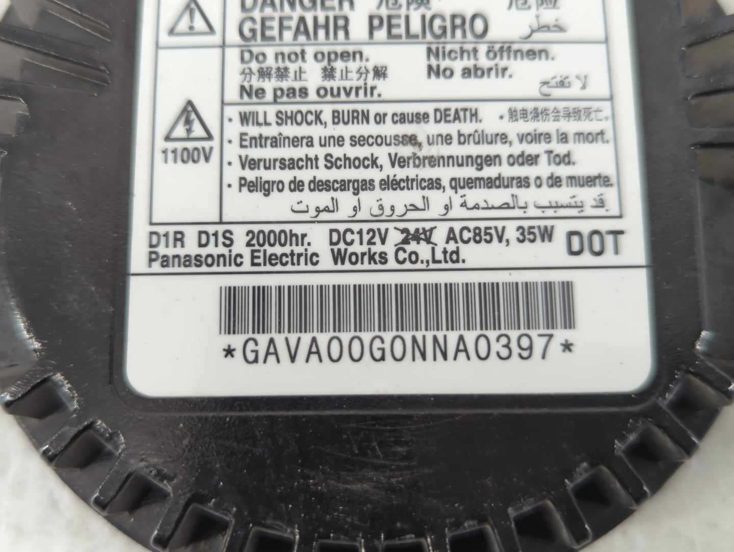 2010-2012 Cadillac Cts Headlight Ballast Head Light - Oemusedautoparts1.com