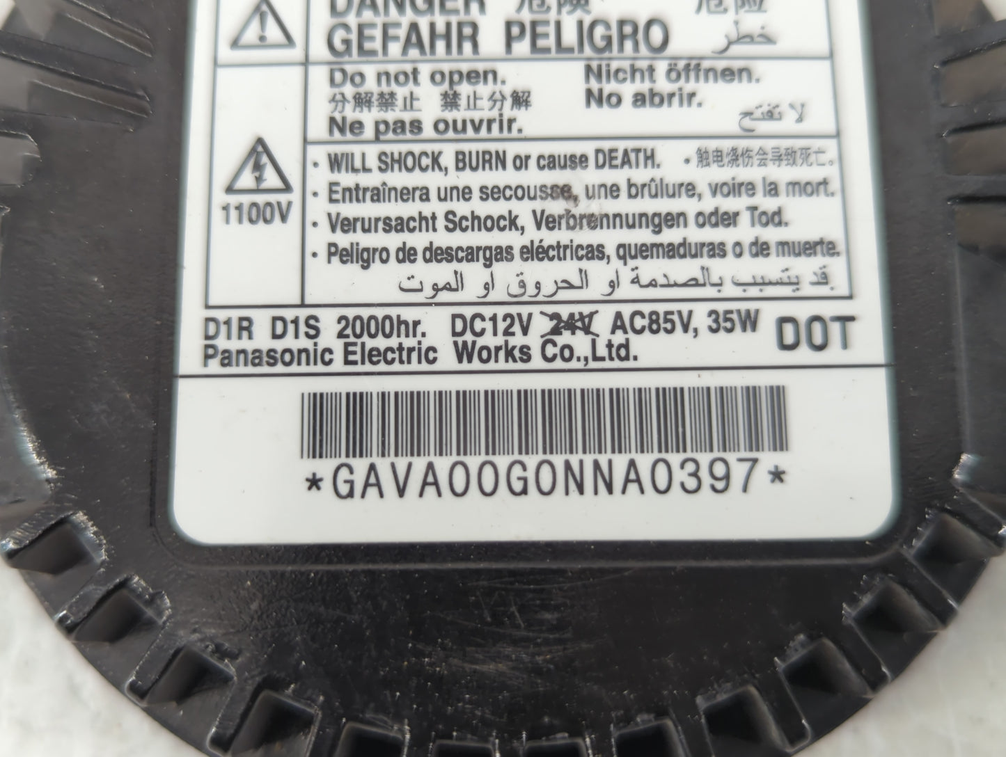 2010-2012 Cadillac Cts Headlight Ballast Head Light - Oemusedautoparts1.com