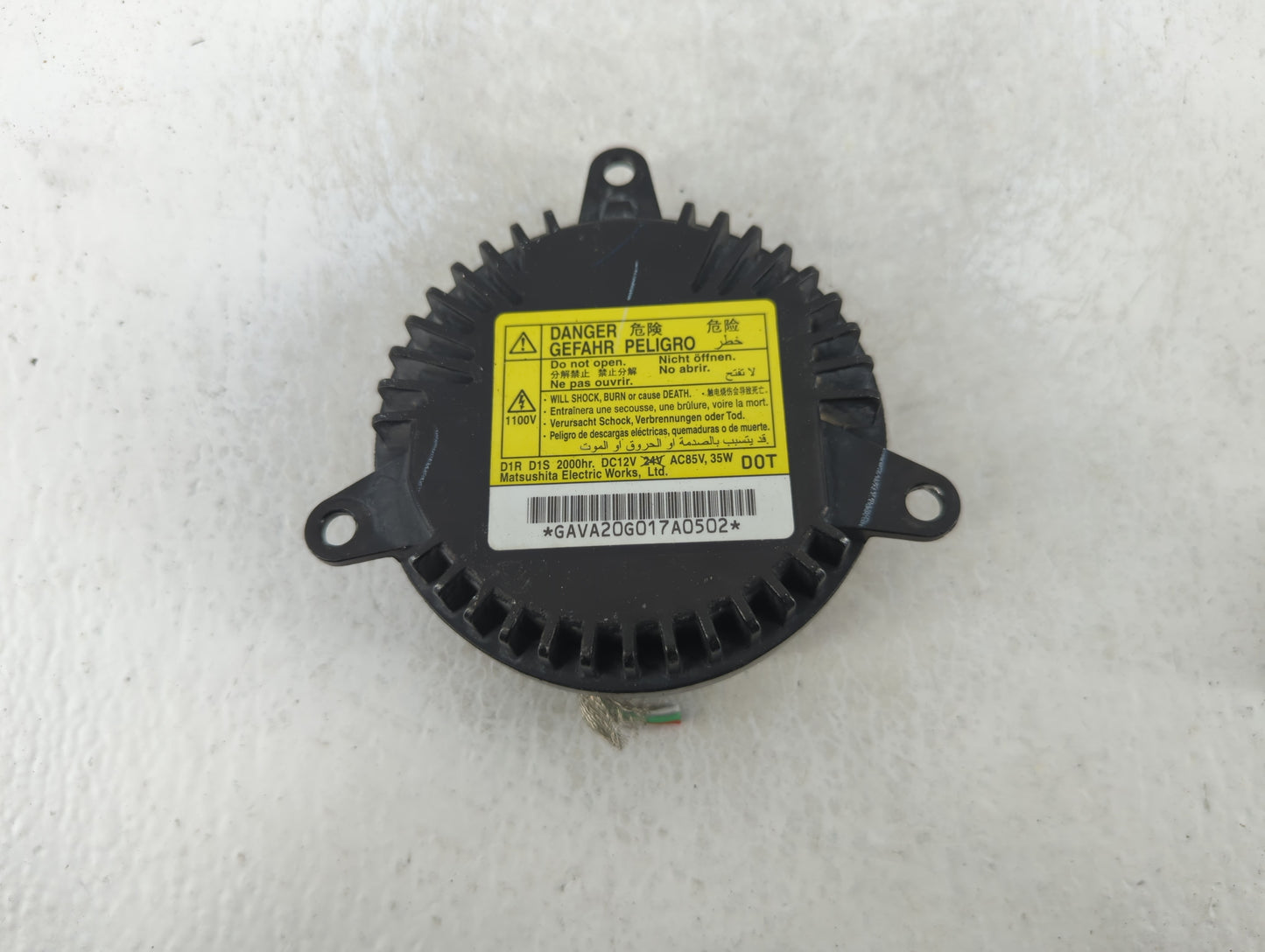 2010-2012 Cadillac Cts Headlight Ballast Head Light - Oemusedautoparts1.com