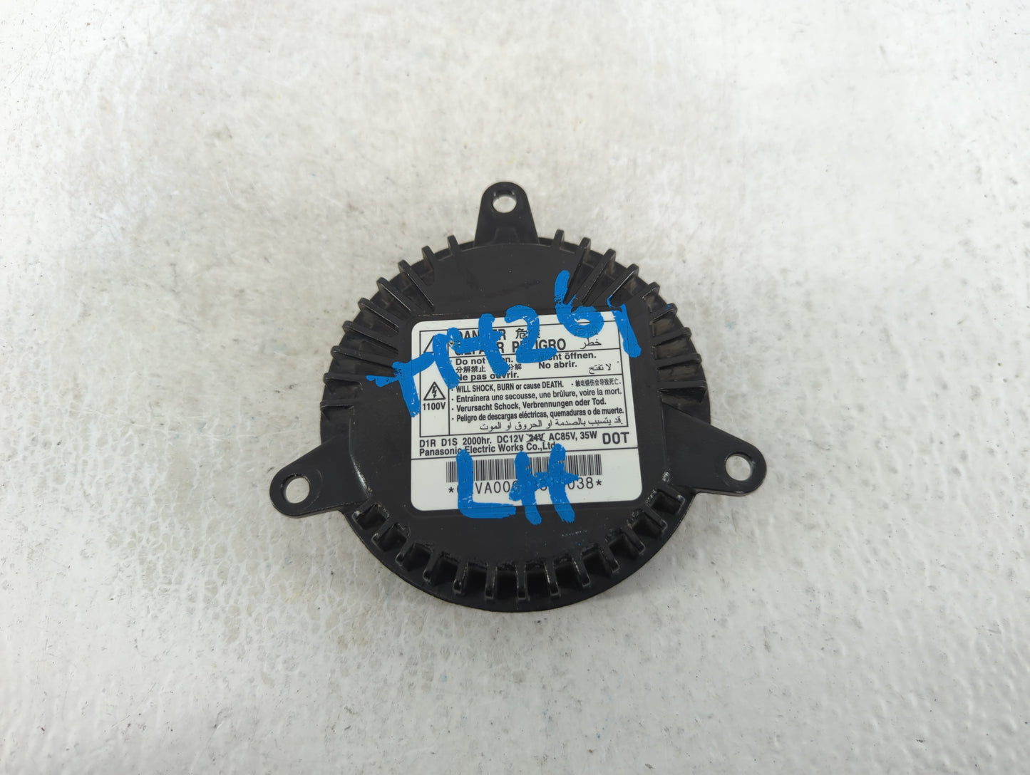 2010-2012 Cadillac Cts Headlight Ballast Head Light - Oemusedautoparts1.com