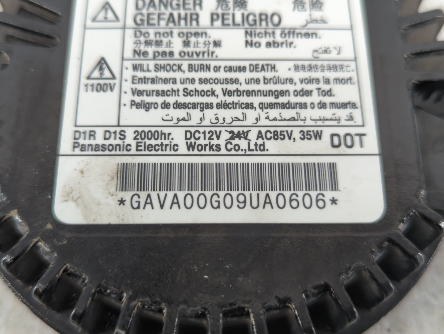 2010-2012 Cadillac Cts Headlight Ballast Head Light - Oemusedautoparts1.com