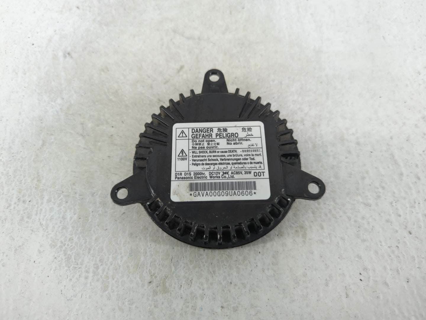 2010-2012 Cadillac Cts Headlight Ballast Head Light - Oemusedautoparts1.com