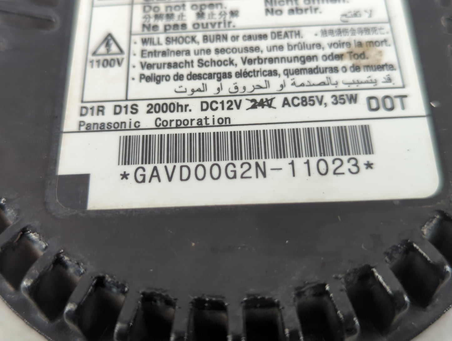 2010-2012 Cadillac Cts Headlight Ballast Head Light - Oemusedautoparts1.com