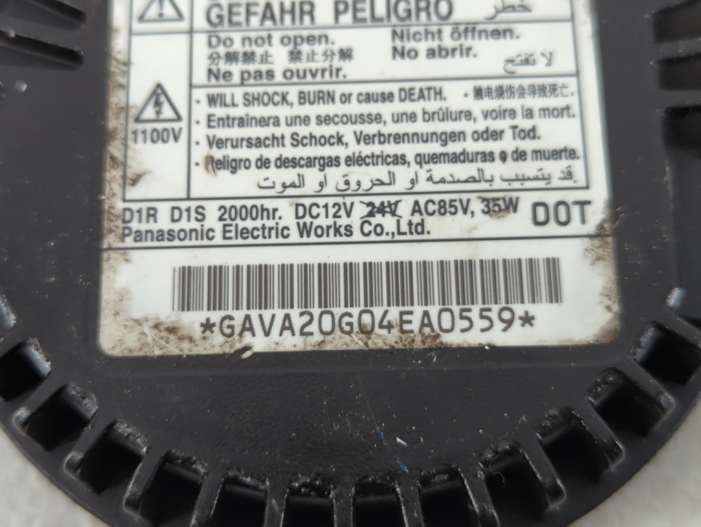2010-2012 Cadillac Cts Headlight Ballast Head Light - Oemusedautoparts1.com