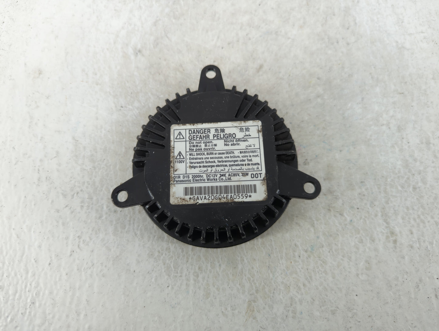 2010-2012 Cadillac Cts Headlight Ballast Head Light - Oemusedautoparts1.com