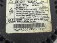 2010-2012 Cadillac Cts Headlight Ballast Head Light - Oemusedautoparts1.com