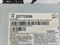 2008-2011 Cadillac Cts Radio AM FM Cd Player Receiver Replacement P/N:22772599 Fits Fits 2008 2010 2011 OEM Used Auto Parts 