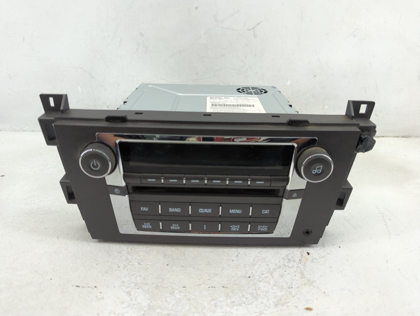 2006-2011 Cadillac Dts Radio AM FM Cd Player Receiver Replacement P/N:25849388 Fits OEM Used Auto Parts - Oemusedautoparts1.