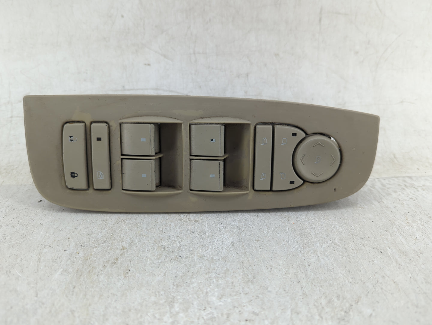 2006-2011 Cadillac Dts Master Power Window Switch Replacement Driver Side Left P/N:20834889AA Fits OEM Used Auto Parts - Oem