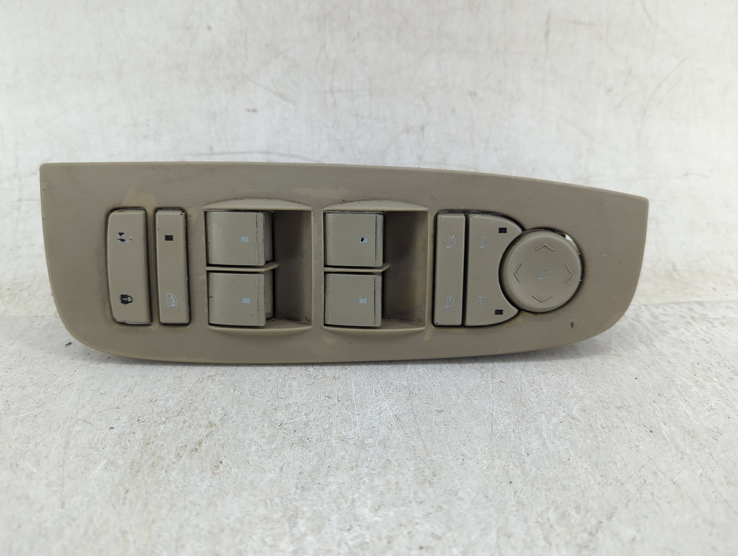 2006-2011 Cadillac Dts Master Power Window Switch Replacement Driver Side Left P/N:20834889AA Fits OEM Used Auto Parts - Oem