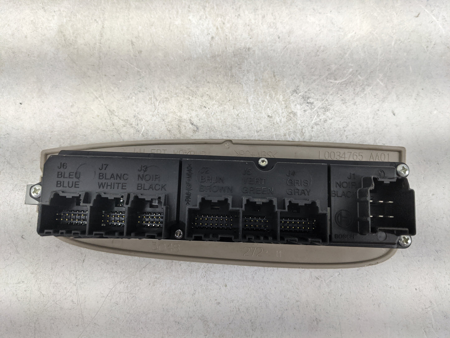 2006-2011 Cadillac Dts Master Power Window Switch Replacement Driver Side Left P/N:20834887AA F00HJ00535 Fits OEM Used Auto 