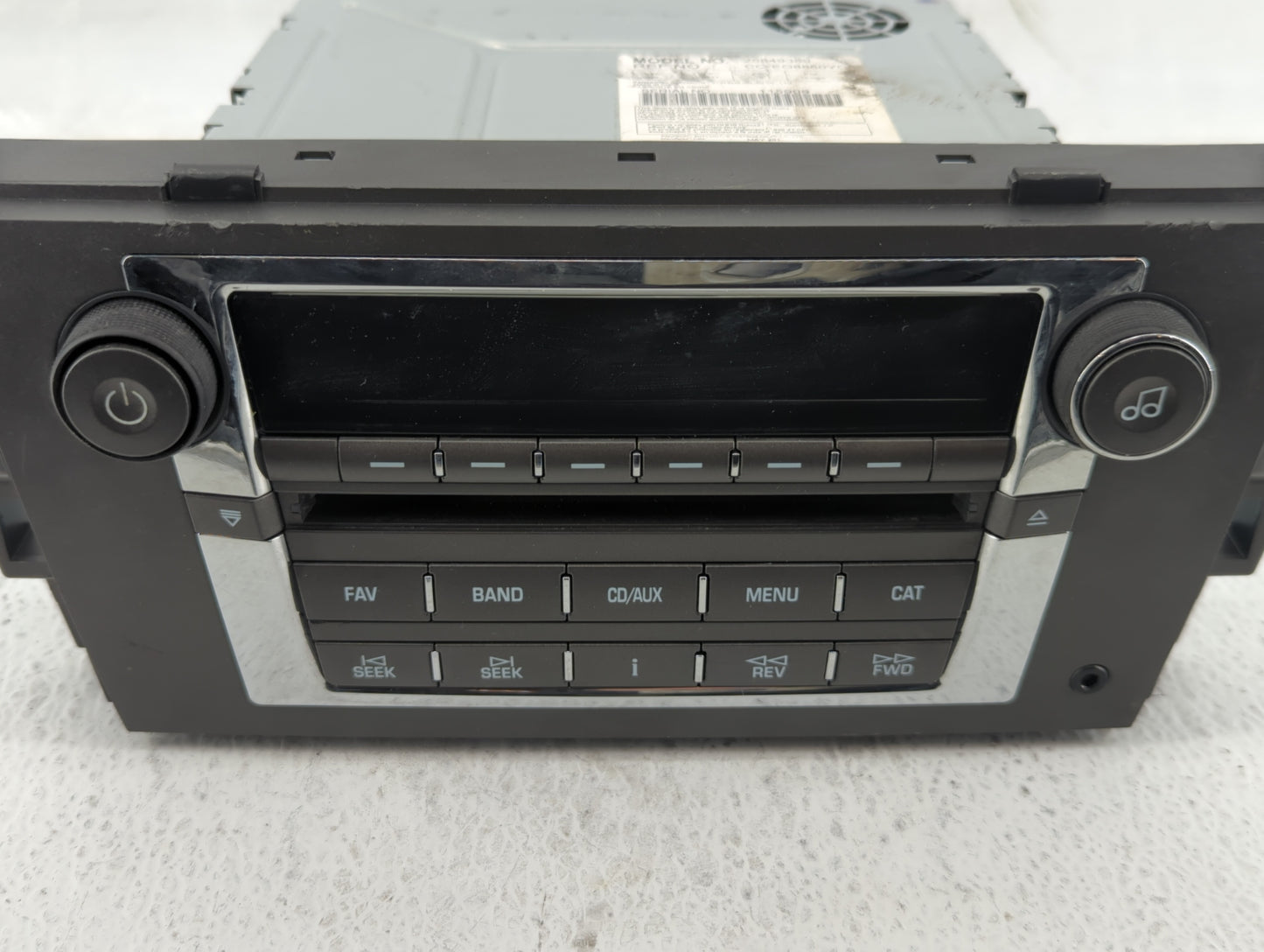 2008-2011 Cadillac Dts Am Fm Cd Player Radio Receiver - Oemusedautoparts1.com
