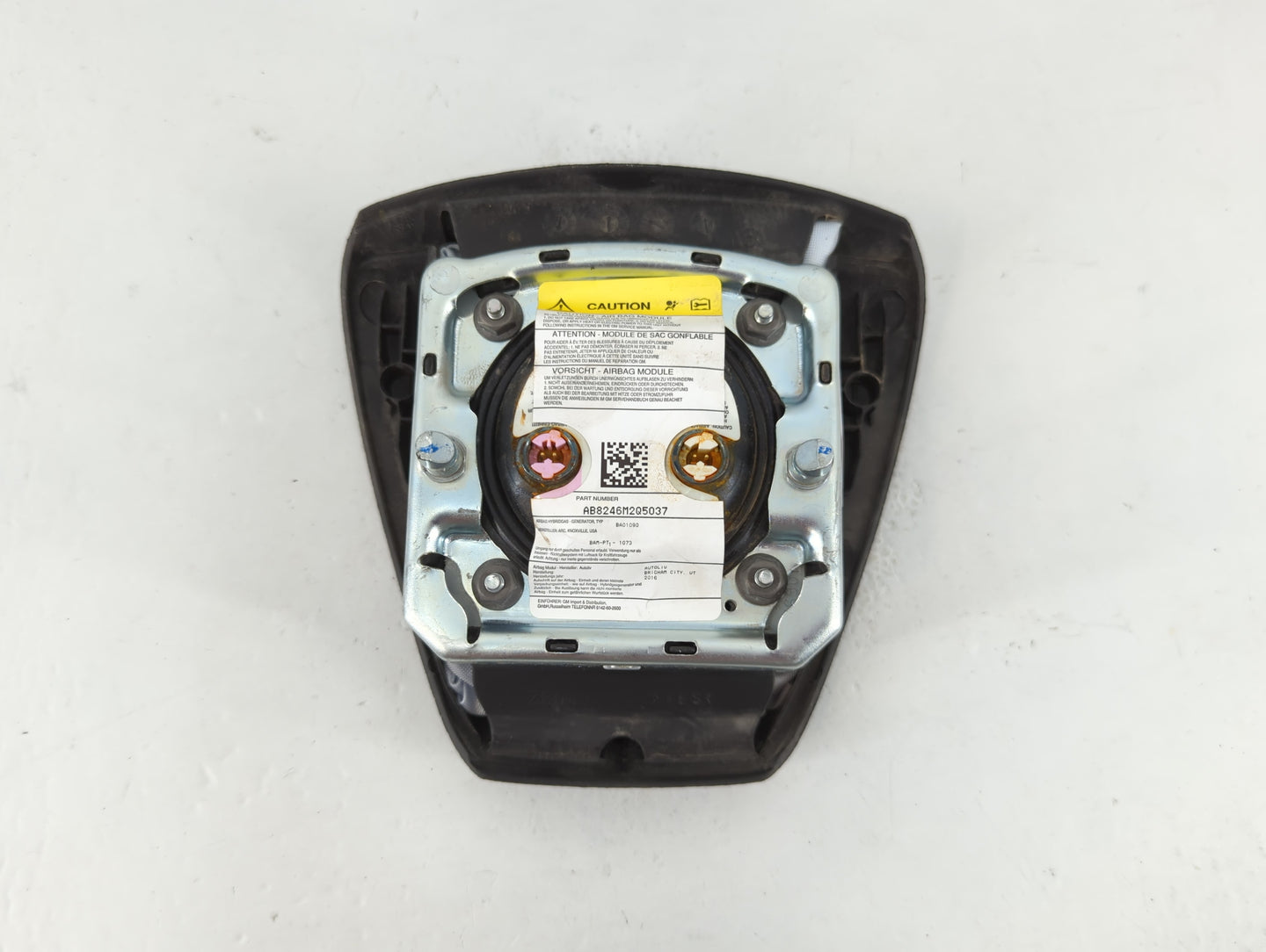 2011-2012 Cadillac Escalade Air Bag Driver Left Steering Wheel Mounted P/N:AB8246M2Q5037 Fits Fits 2011 2012 OEM Used Auto P