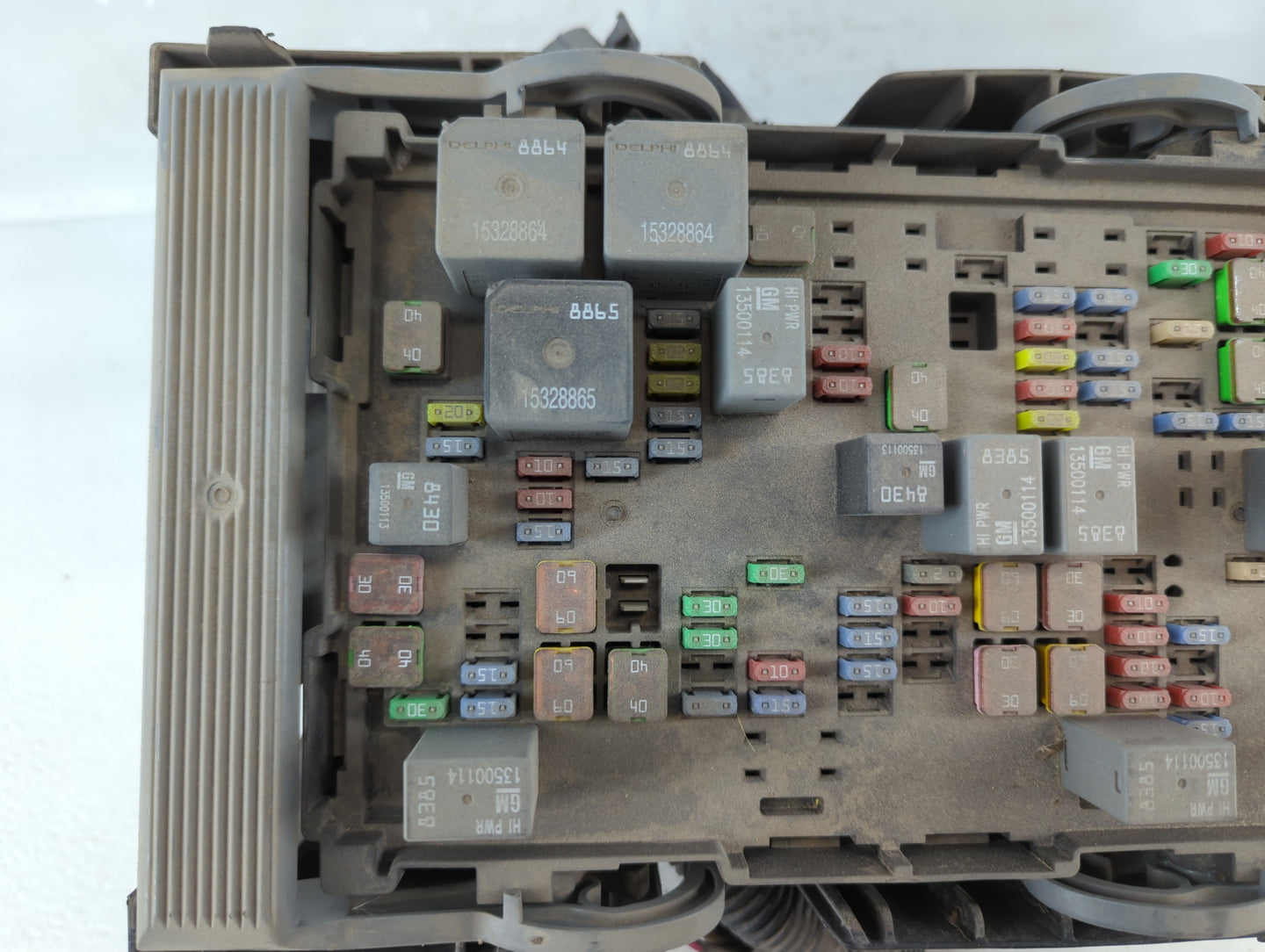 2010-2014 Cadillac Escalade Fusebox Fuse Box Panel Relay Module P/N:25941368 Fits Fits 2010 2011 2012 2013 2014 OEM Used Aut
