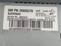 2011 Cadillac Escalade Radio AM FM Cd Player Receiver Replacement P/N:20955278 Fits OEM Used Auto Parts - Oemusedautoparts1.
