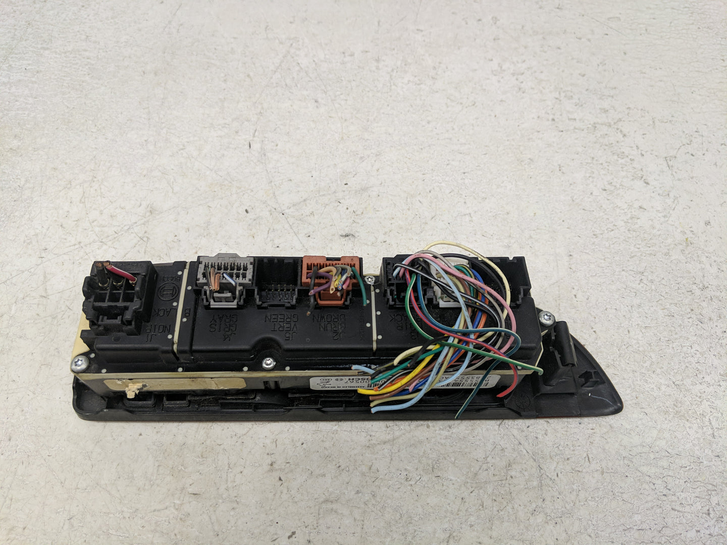 2009-2014 Cadillac Escalade Master Power Window Switch Replacement Driver Side Left P/N:20835555AC Fits OEM Used Auto Parts 