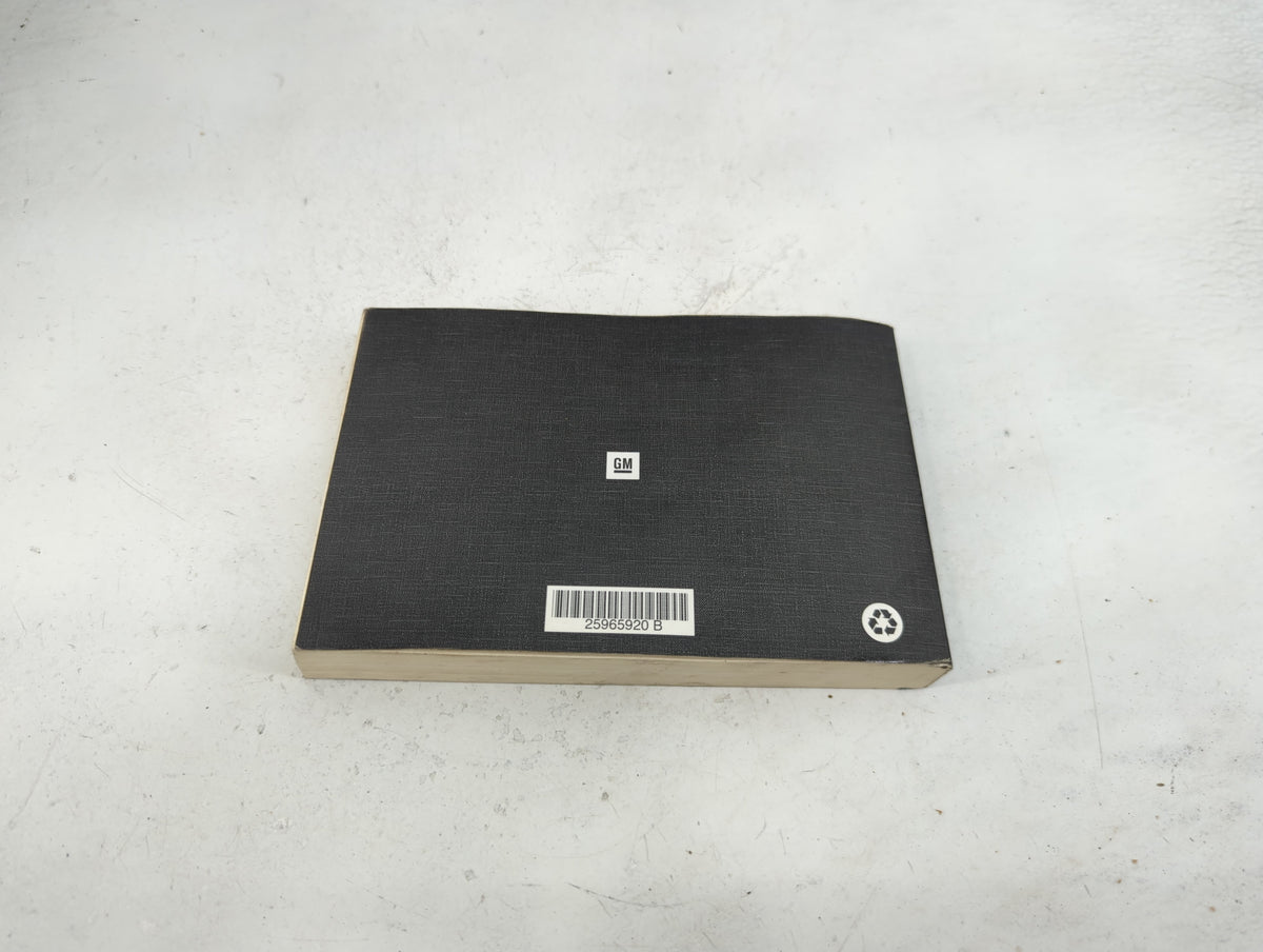 2011 Cadillac Escalade Owners Manual Book Guide P/N:25965920 OEM Used Auto Parts - Oemusedautoparts1.com
