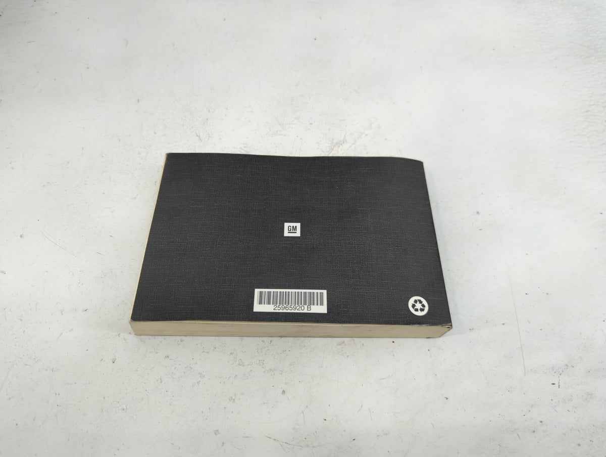2011 Cadillac Escalade Owners Manual Book Guide P/N:25965920 OEM Used Auto Parts - Oemusedautoparts1.com