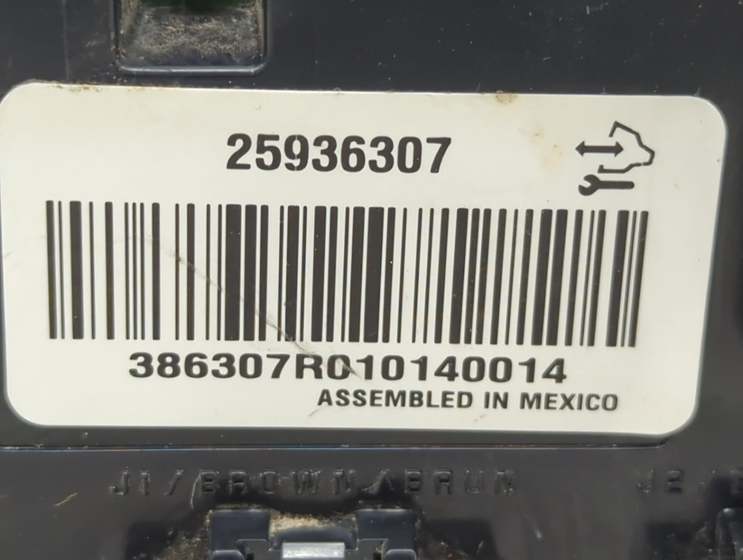 2007-2011 Cadillac Escalade Esv Climate Control Module Temperature AC/Heater Replacement P/N:25936307 Fits OEM Used Auto Par