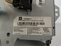 2010-2012 Cadillac Srx Radio AM FM Cd Player Receiver Replacement P/N:25968621 Fits Fits 2010 2011 2012 OEM Used Auto Parts 