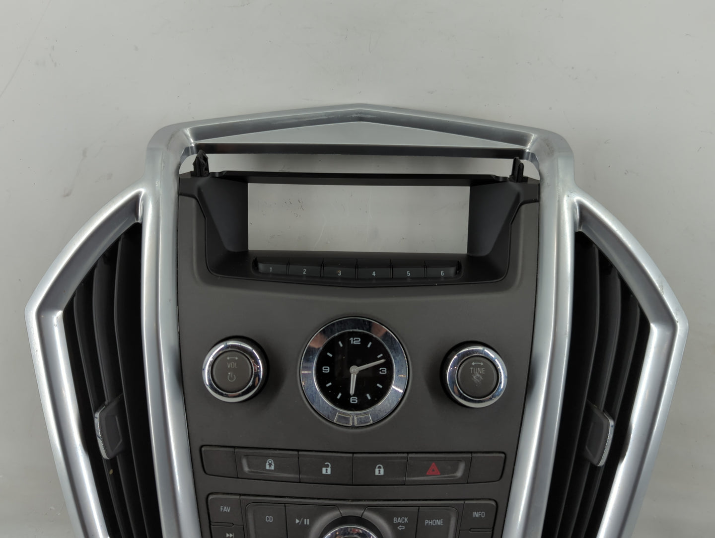 2010-2012 Cadillac Srx Radio AM FM Cd Player Receiver Replacement P/N:20864868 Fits Fits 2010 2011 2012 OEM Used Auto Parts 