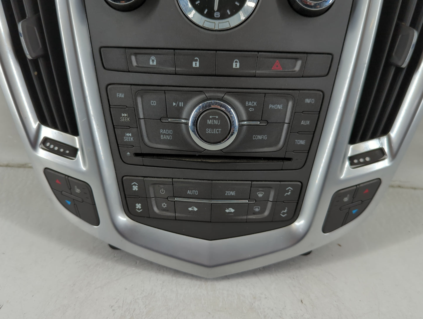 2010-2012 Cadillac Srx Radio AM FM Cd Player Receiver Replacement P/N:20864868 Fits Fits 2010 2011 2012 OEM Used Auto Parts 