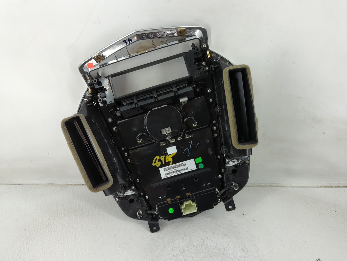 2010-2012 Cadillac Srx Radio AM FM Cd Player Receiver Replacement P/N:20864868 Fits Fits 2010 2011 2012 OEM Used Auto Parts 
