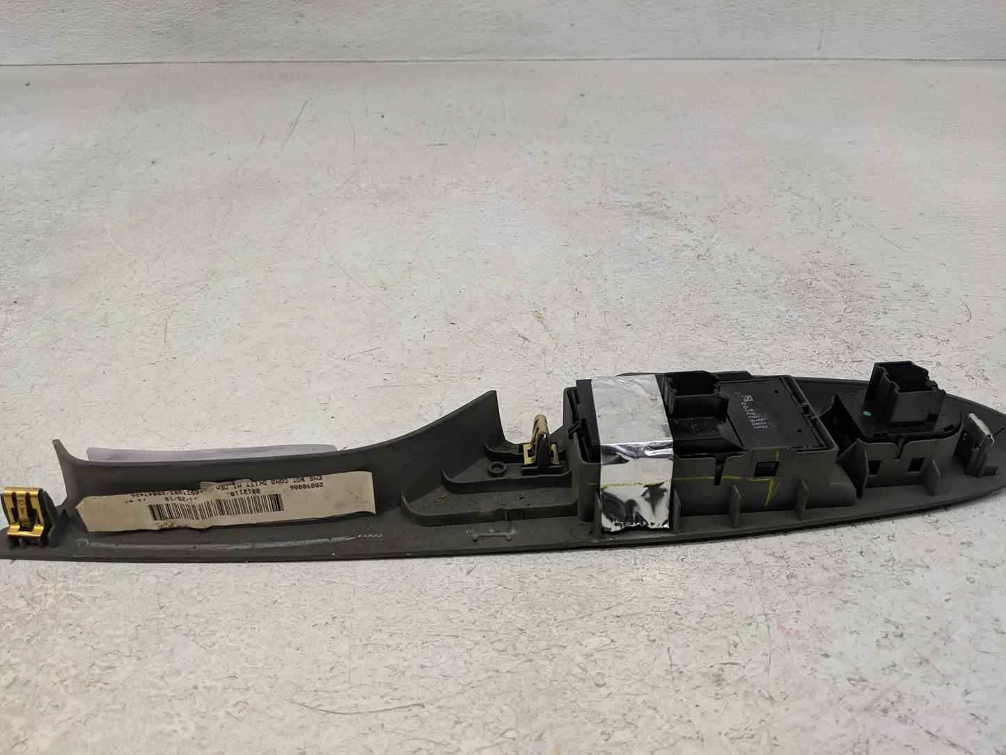 2010-2012 Cadillac Srx Master Power Window Switch Replacement Driver Side Left Fits Fits 2010 2011 2012 OEM Used Auto Parts 