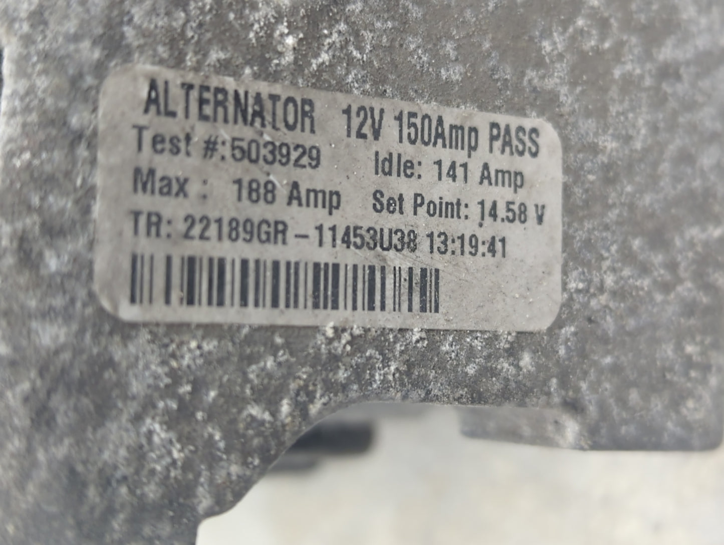 2010-2012 Cadillac Srx Alternator Replacement Generator Charging Assembly Engine OEM Fits Fits 2010 2011 2012 2013 2014 2015