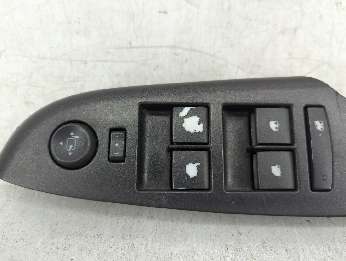 2010-2012 Cadillac Srx Master Power Window Switch Replacement Driver Side Left Fits Fits 2010 2011 2012 OEM Used Auto Parts 