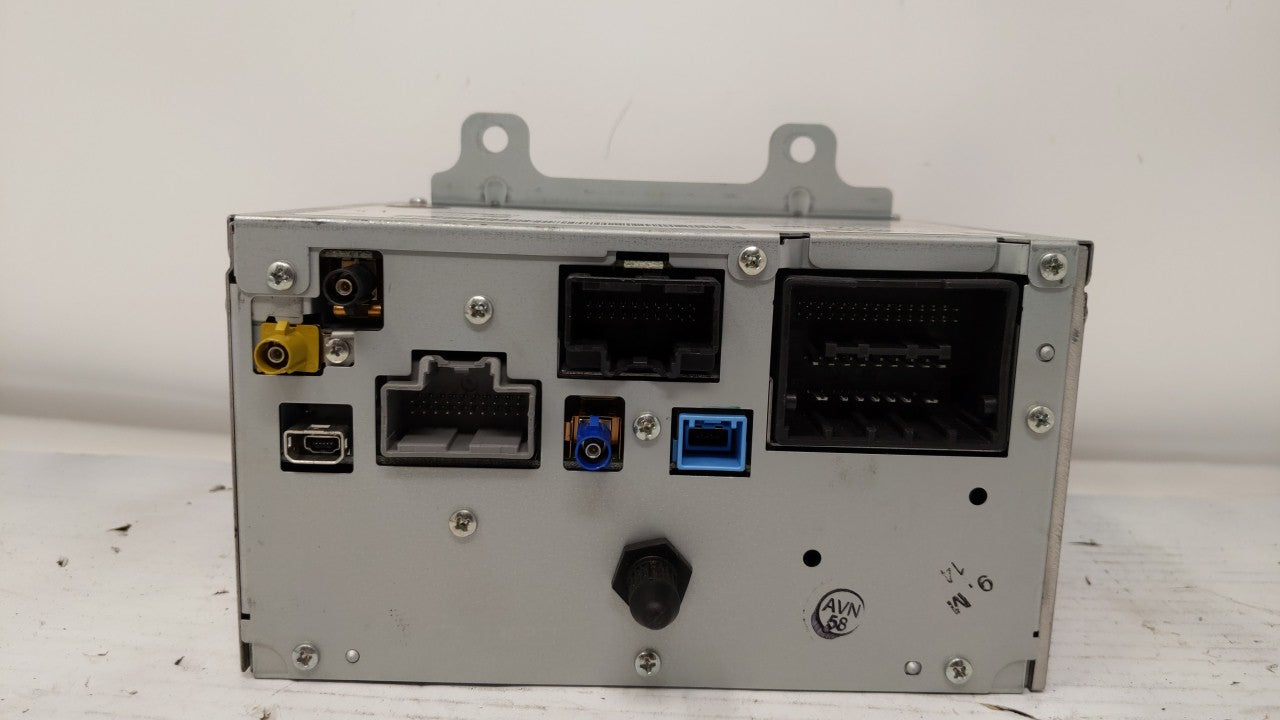 2011 Cadillac Srx Radio AM FM Cd Player Receiver Replacement P/N:22744758,22744758,22744758 22744758 Fits OEM Used Auto Part