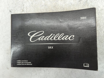 2011 Cadillac Srx Owners Manual Book Guide P/N:20784402 OEM Used Auto Parts - Oemusedautoparts1.com