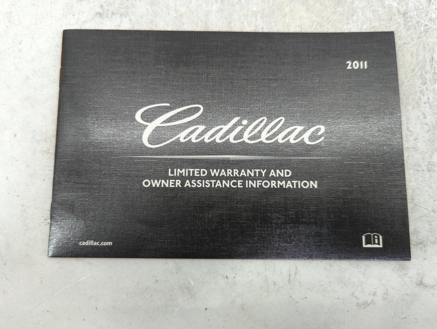 2011 Cadillac Srx Owners Manual Book Guide P/N:20784402 OEM Used Auto Parts - Oemusedautoparts1.com