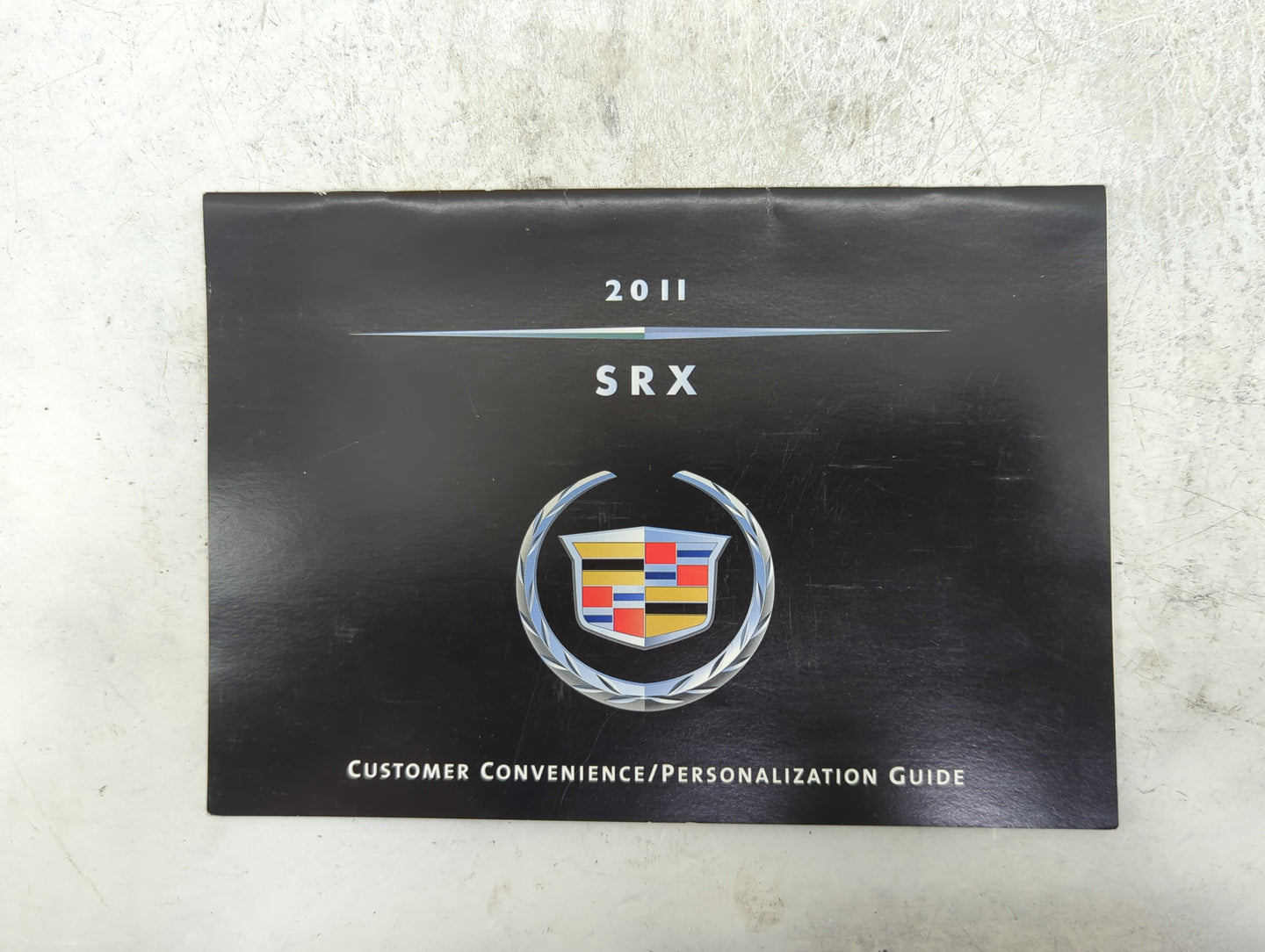 2011 Cadillac Srx Owners Manual Book Guide P/N:20784402 OEM Used Auto Parts - Oemusedautoparts1.com