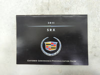 2011 Cadillac Srx Owners Manual Book Guide P/N:20784402 OEM Used Auto Parts - Oemusedautoparts1.com