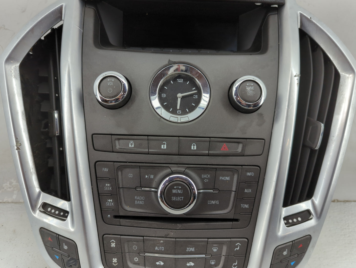 2010-2012 Cadillac Srx Radio Control Panel 1464770 - Oemusedautoparts1.com