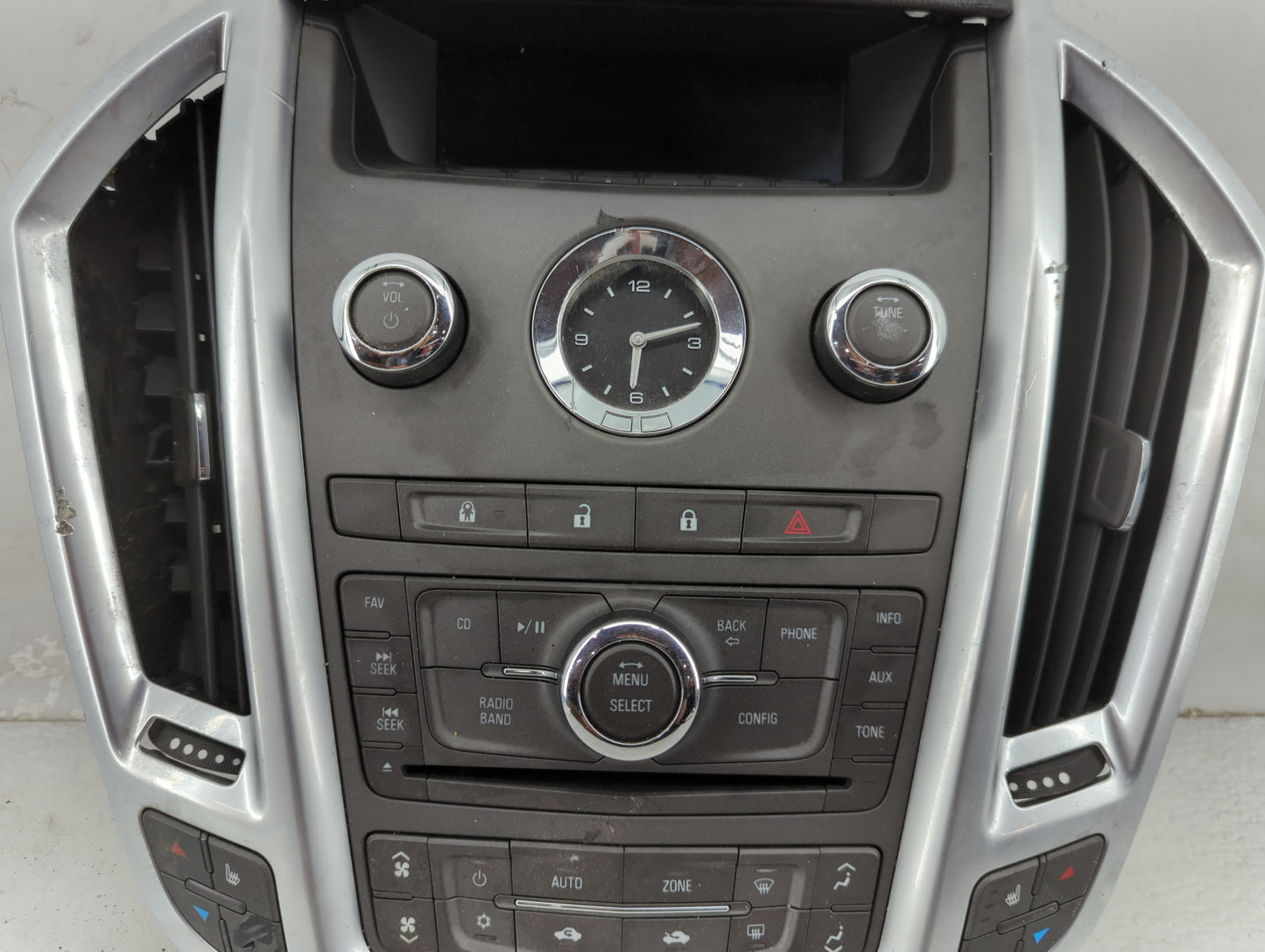 2010-2012 Cadillac Srx Radio Control Panel 1464770 - Oemusedautoparts1.com