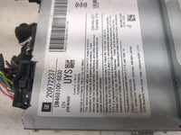 2011-2012 Cadillac Srx Radio AM FM Cd Player Receiver Replacement P/N:20972237 DW468100-6830 Fits Fits 2011 2012 OEM Used Au