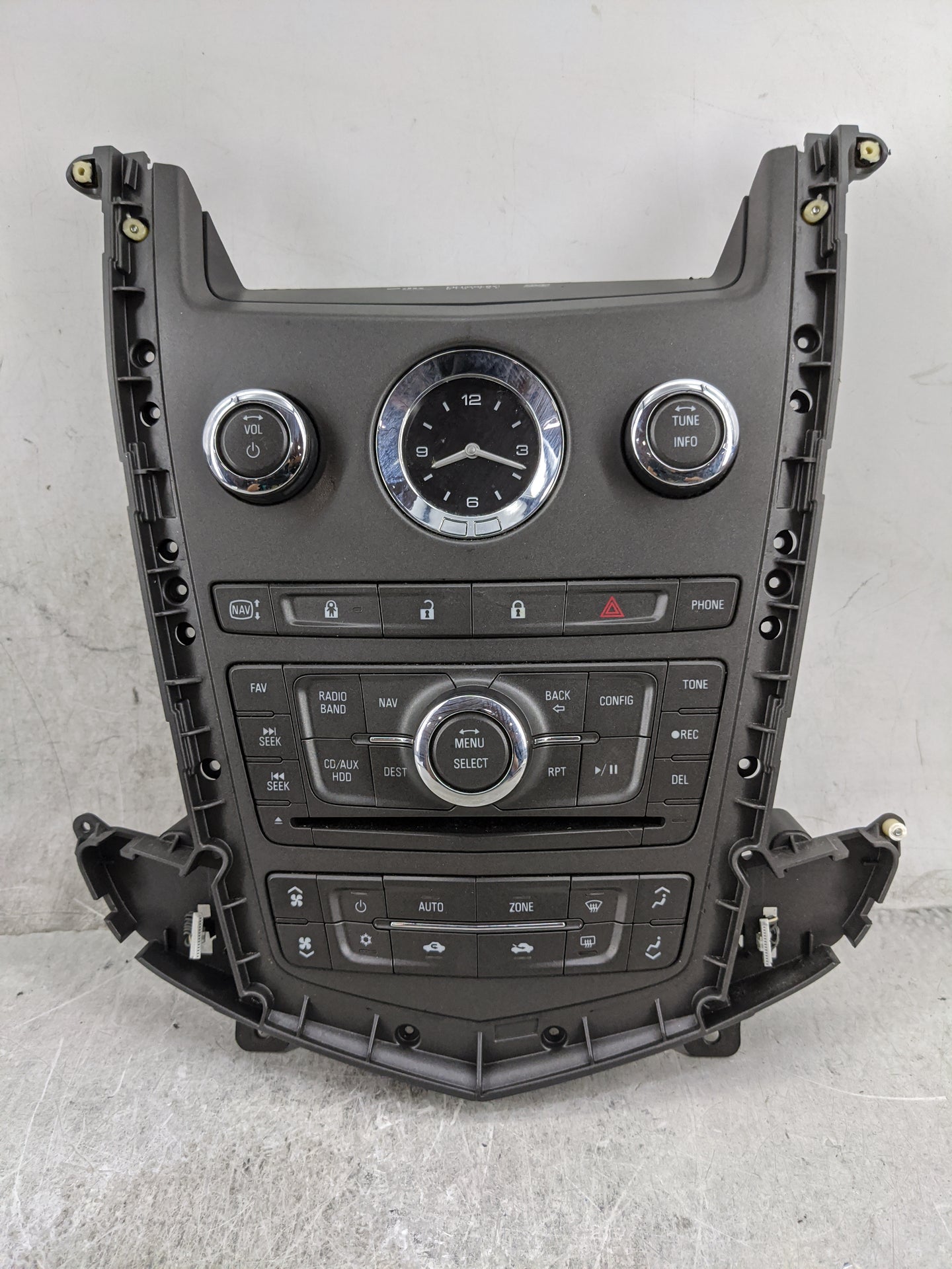 2011 Cadillac Srx Climate Control Module Temperature AC/Heater Replacement P/N:20927854 14799522, 109858449522 Fits OEM Used