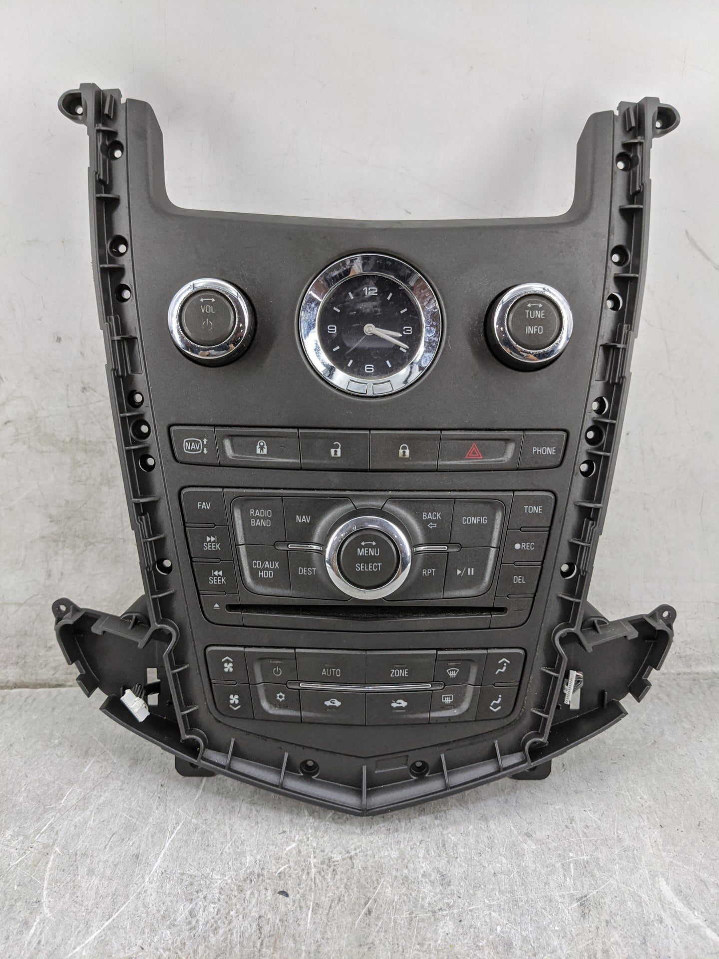 2011 Cadillac Srx Climate Control Module Temperature AC/Heater Replacement P/N:20927854 14799522 Fits OEM Used Auto Parts - 