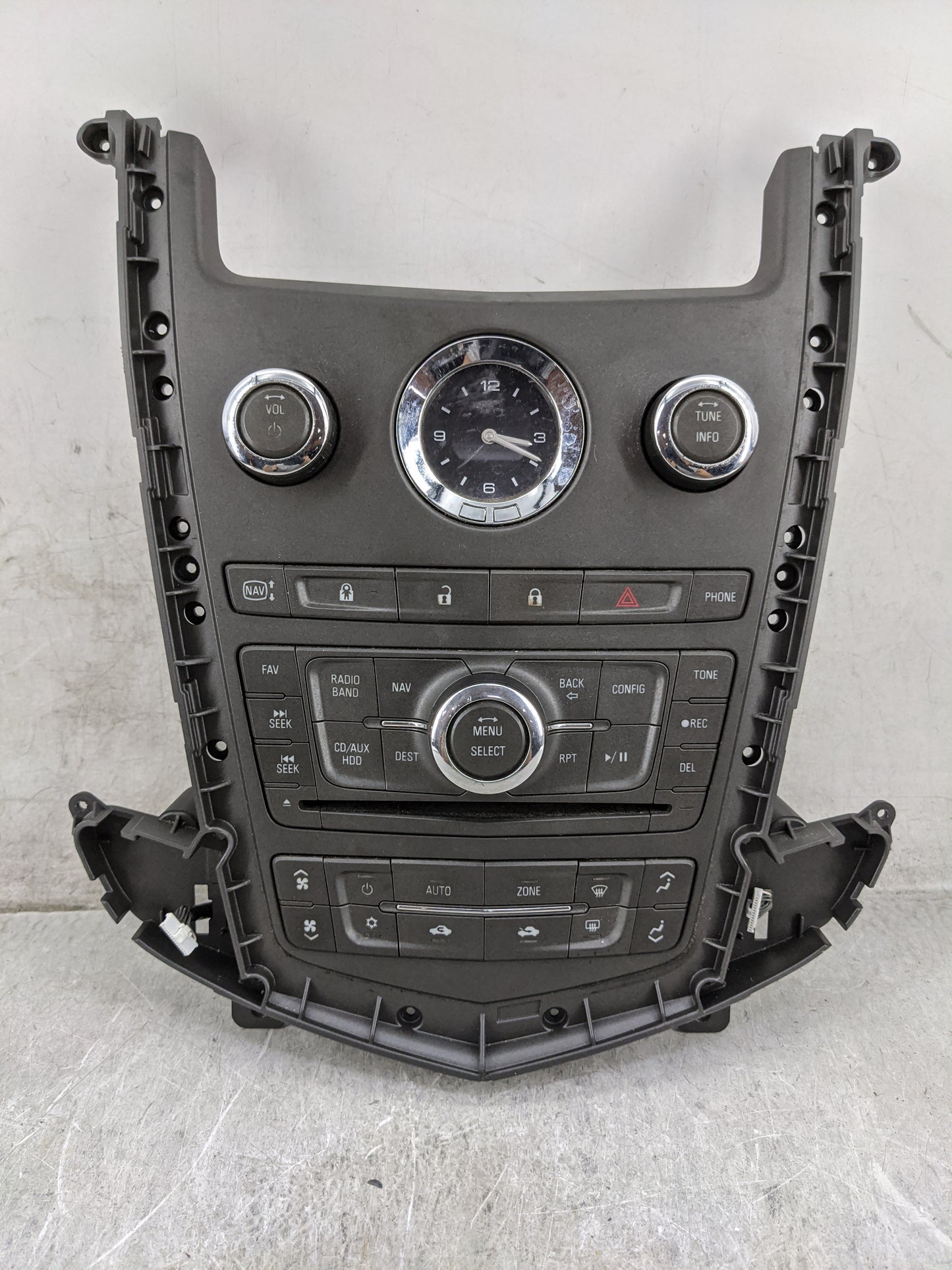2011 Cadillac Srx Climate Control Module Temperature AC/Heater Replacement P/N:20927854 14799522 Fits OEM Used Auto Parts - 