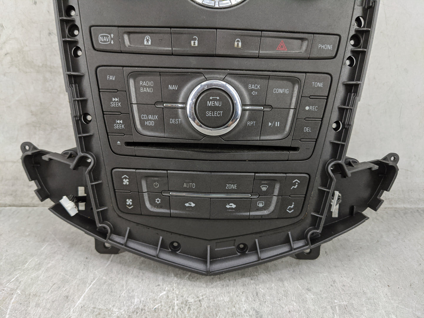2011 Cadillac Srx Climate Control Module Temperature AC/Heater Replacement P/N:20927854 14799522 Fits OEM Used Auto Parts - 
