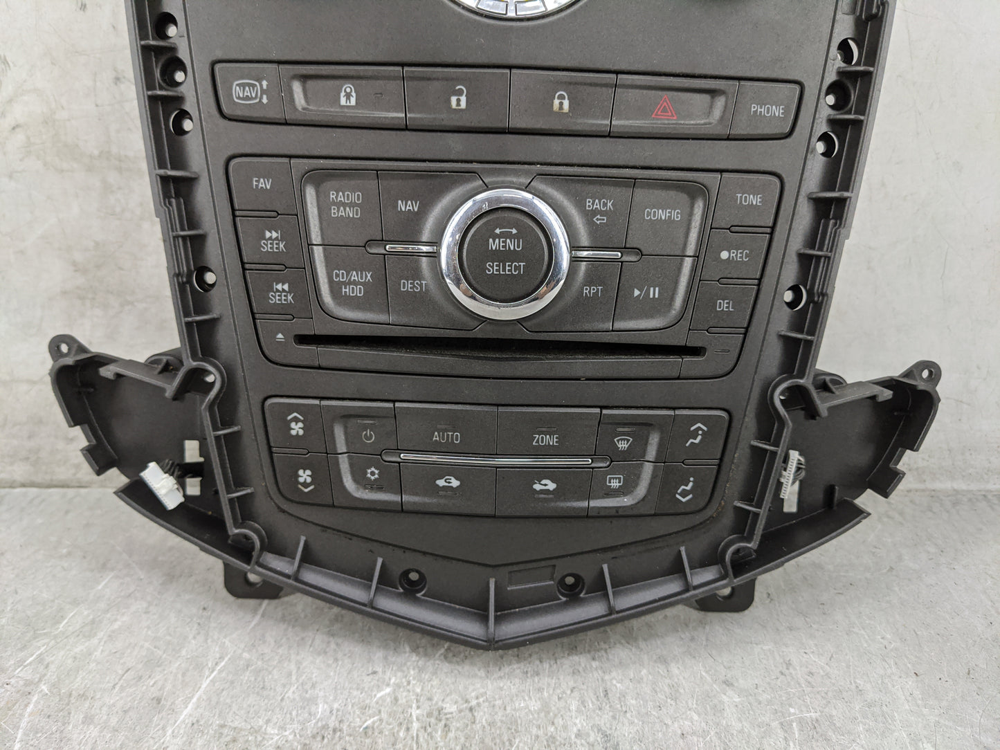 2011 Cadillac Srx Climate Control Module Temperature AC/Heater Replacement P/N:20927854 14799522 Fits OEM Used Auto Parts - 
