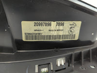 2011 Cadillac Srx Instrument Cluster Speedometer Gauges P/N:20997896 Fits OEM Used Auto Parts - Oemusedautoparts1.com