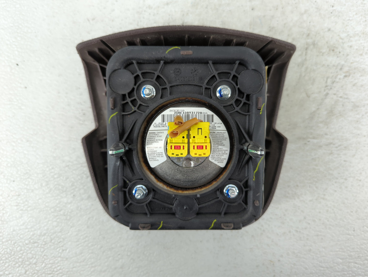 2011-2012 Cadillac Srx Air Bag Driver Left Steering Wheel Mounted - Oemusedautoparts1.com
