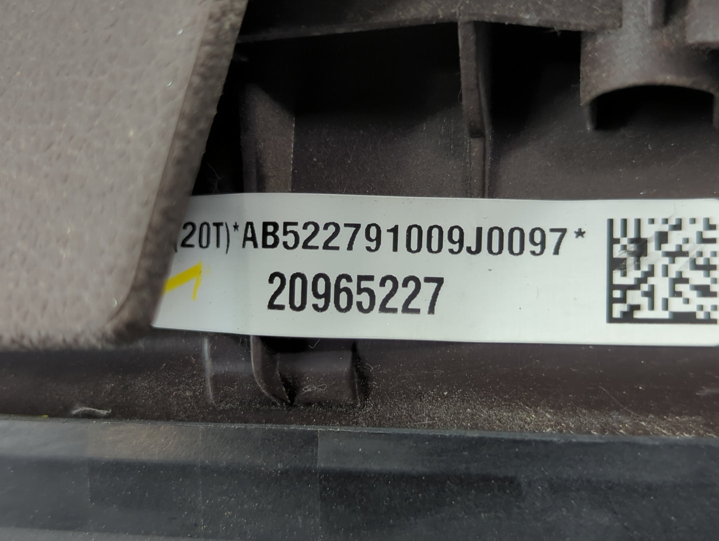 2011-2012 Cadillac Srx Air Bag Driver Left Steering Wheel Mounted - Oemusedautoparts1.com